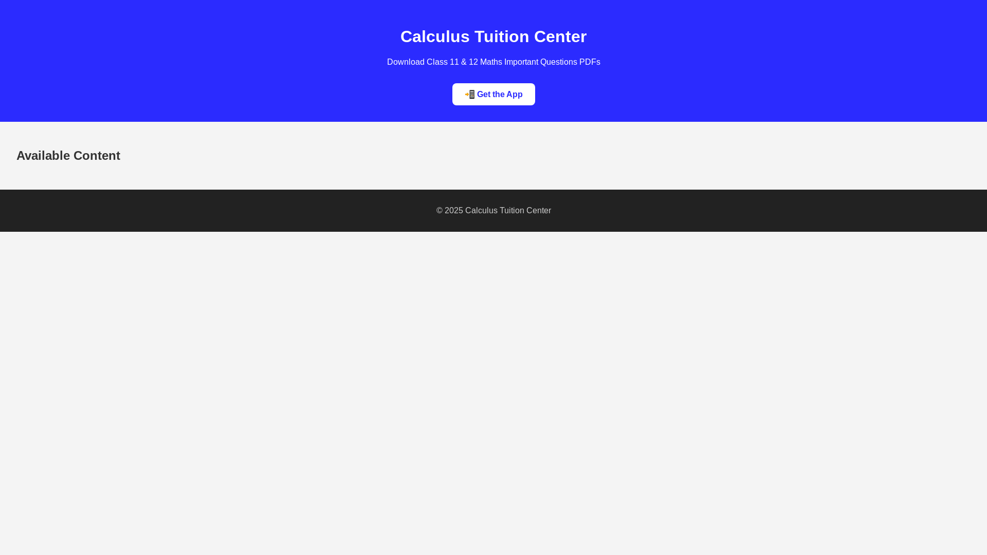 website screenshot of https://calculusappsite.pages.dev/