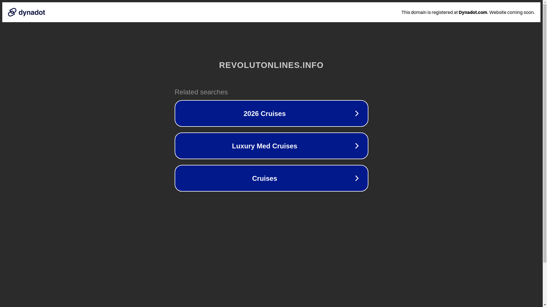 website screenshot of https://revolutonlines.info/