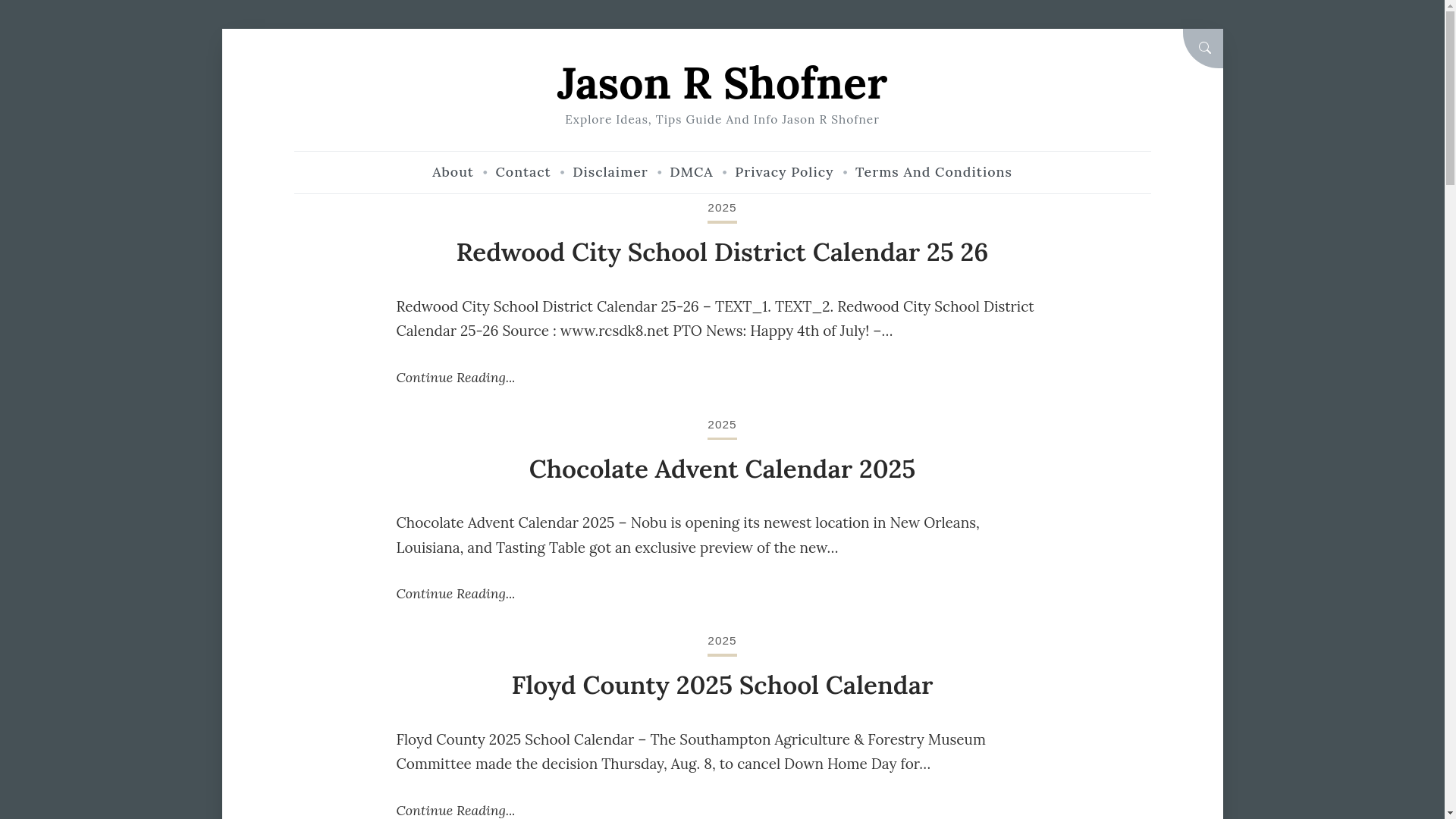 website screenshot of https://jasonrshofnerk.pages.dev/