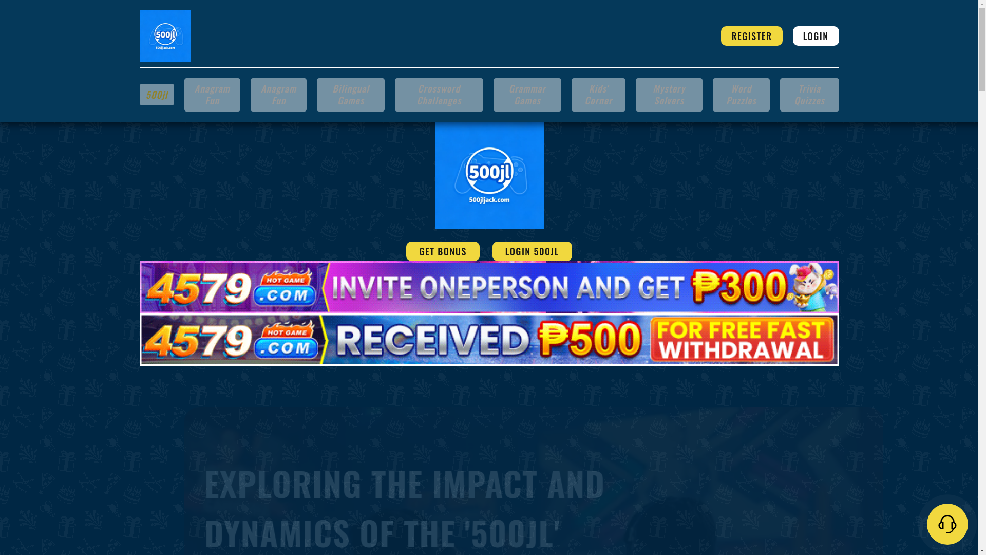 website screenshot of https://500jljack.com/