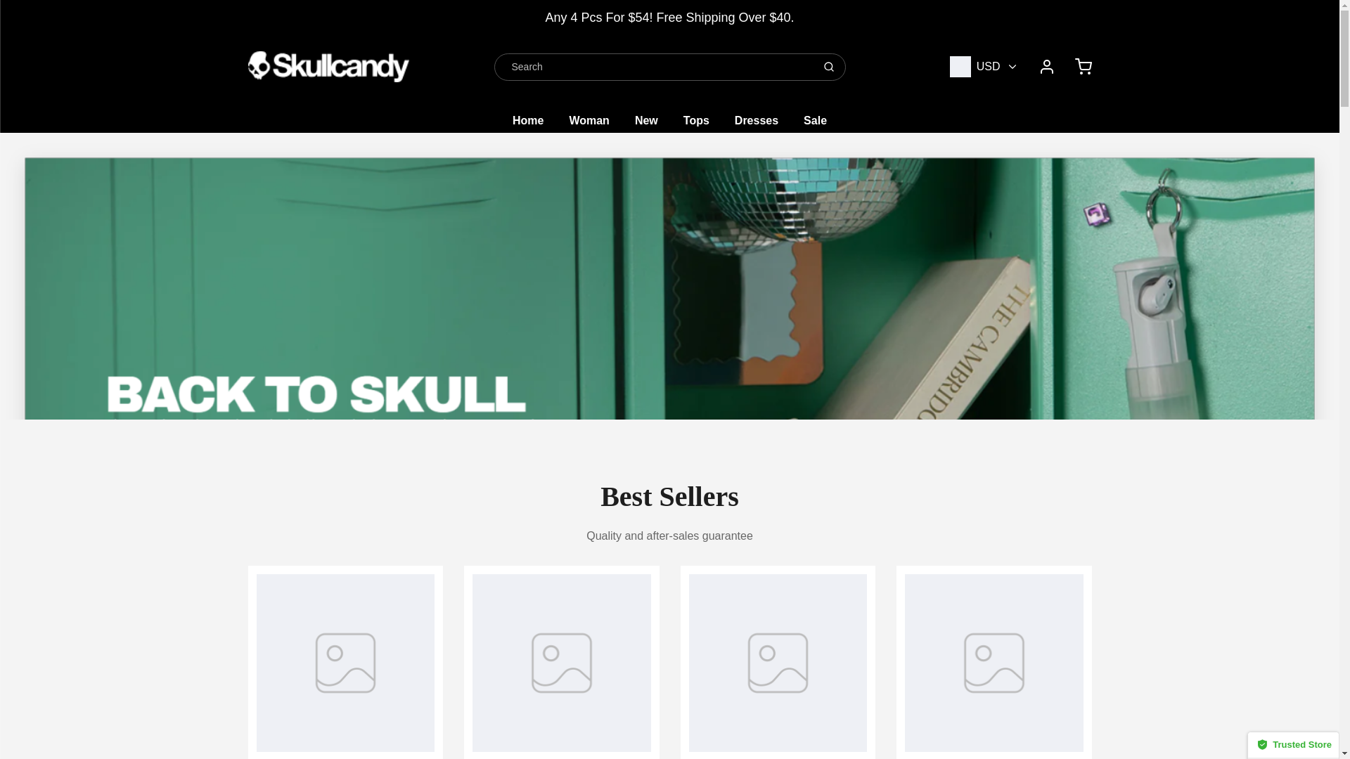 website screenshot of https://skullcandy-usa.com/