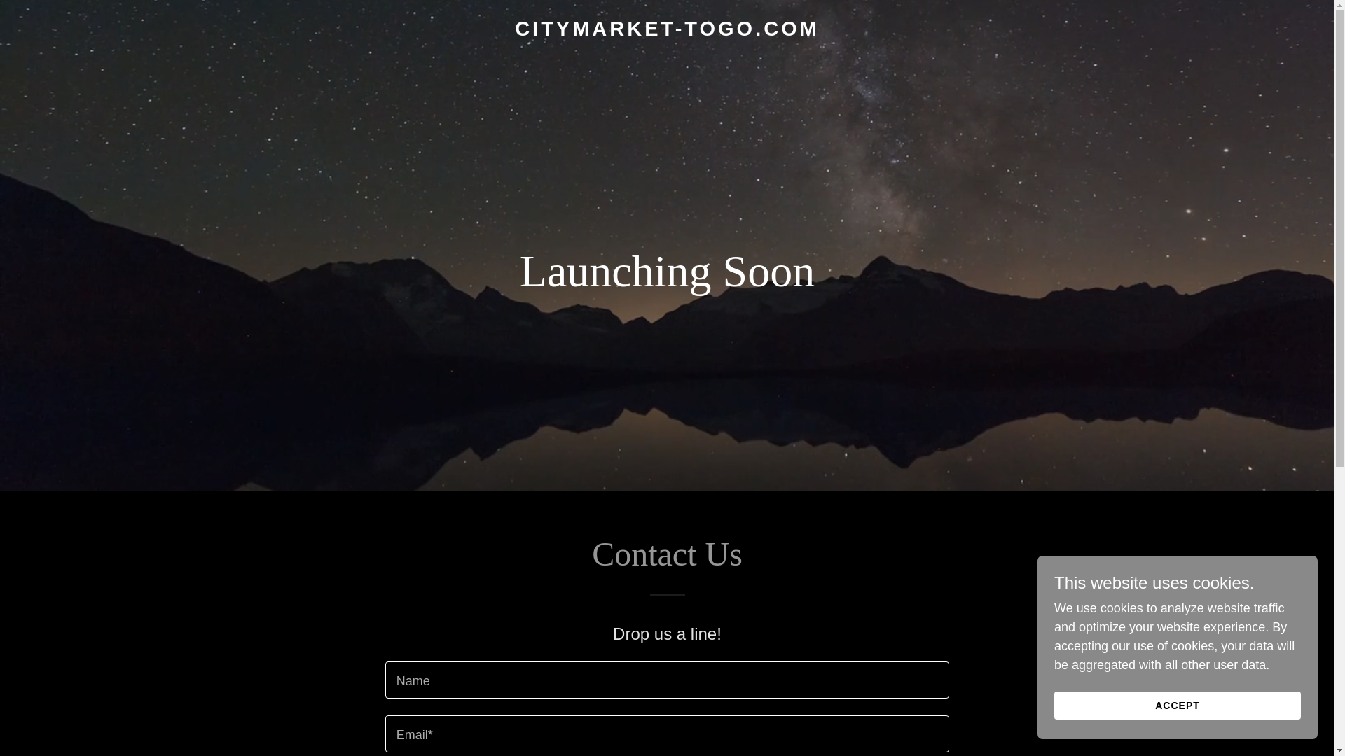 website screenshot of https://citymarket-togo.com/