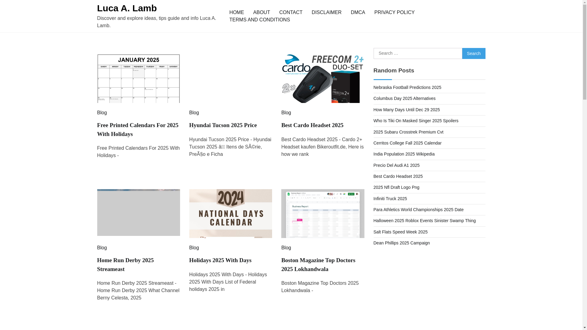 website screenshot of https://lucaalamb.pages.dev/