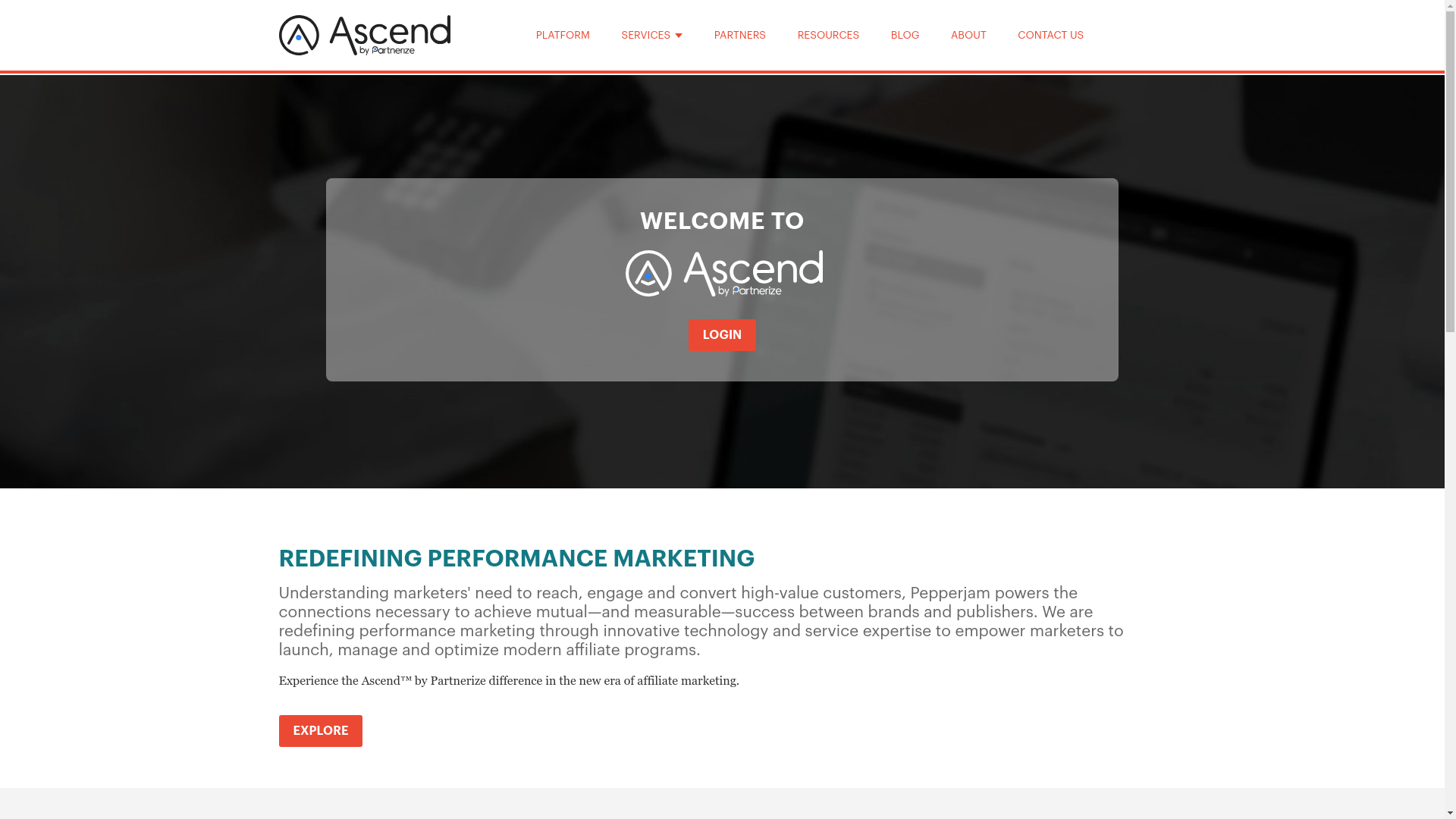 website screenshot of https://www.ascendpartner.com/