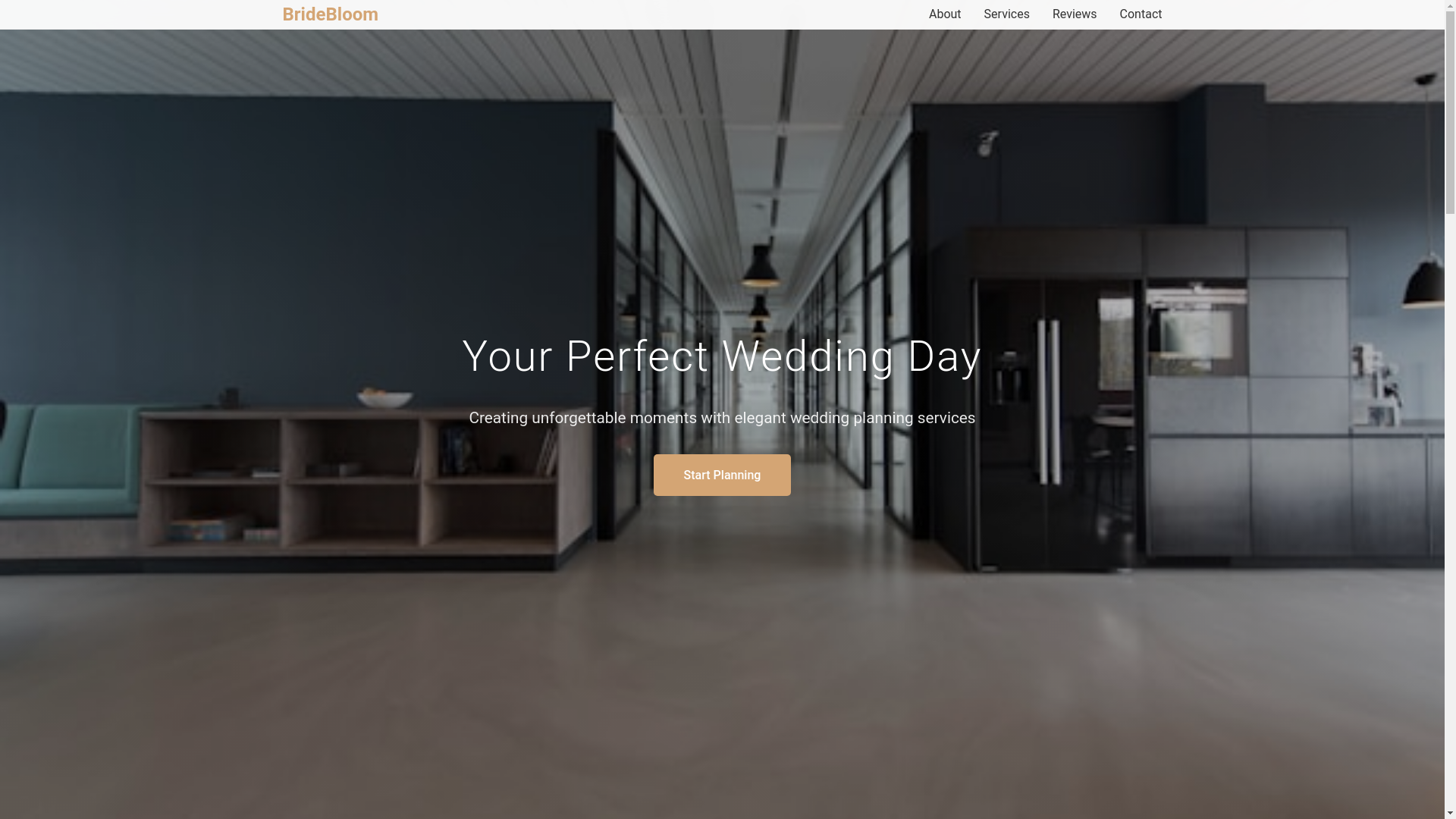 website screenshot of https://bridebloom.sbs/