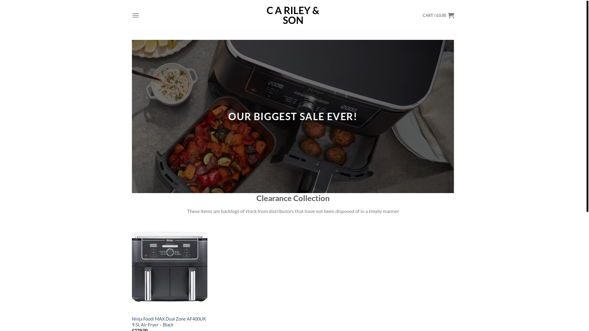 website screenshot of https://carileyson.com/