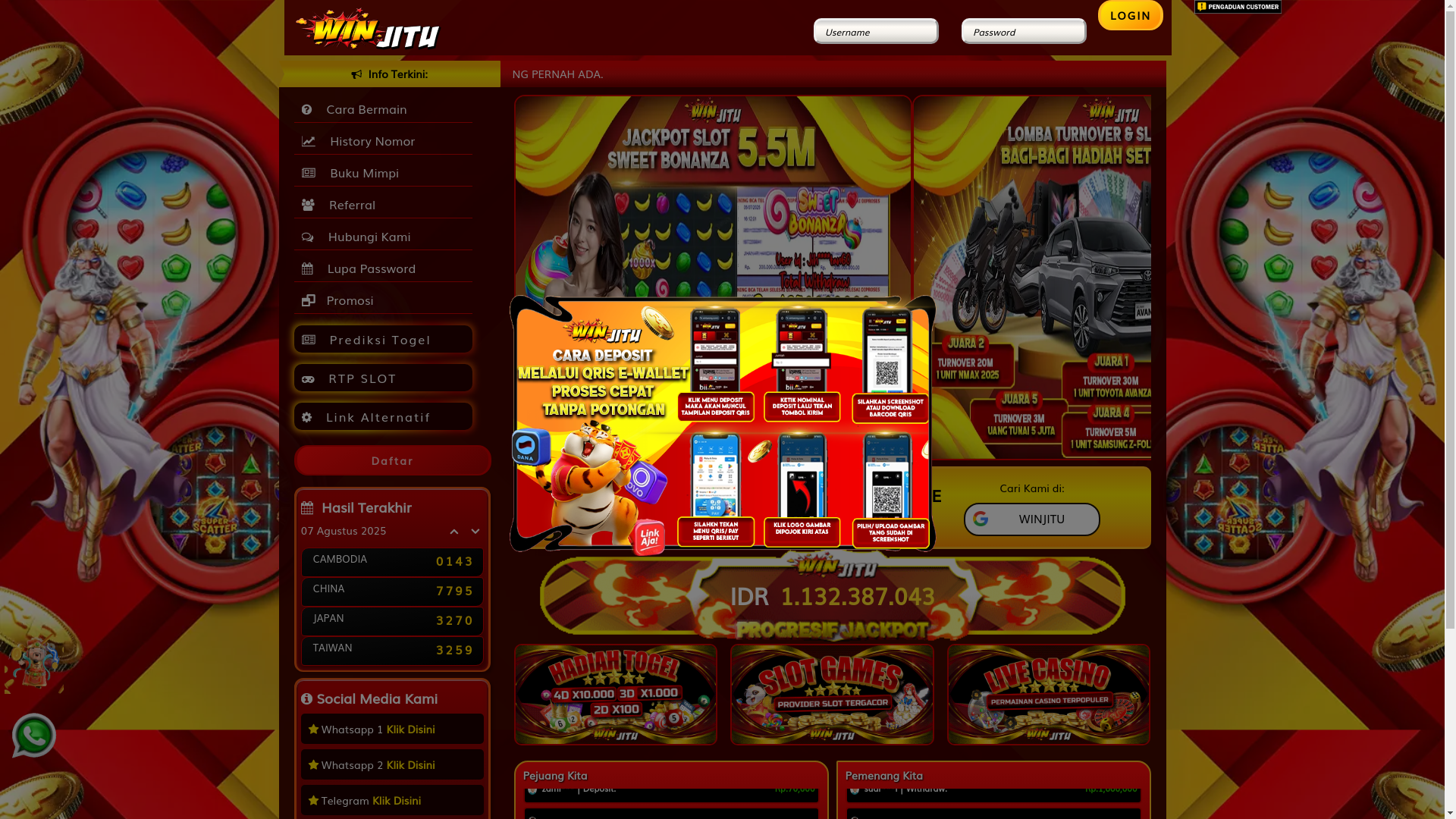 website screenshot of https://winaztec.info/
