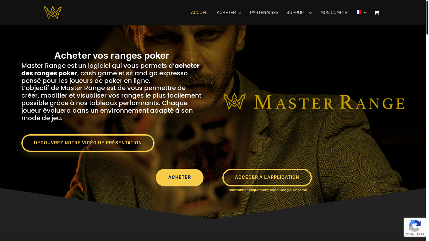 website screenshot of https://master-range.com/