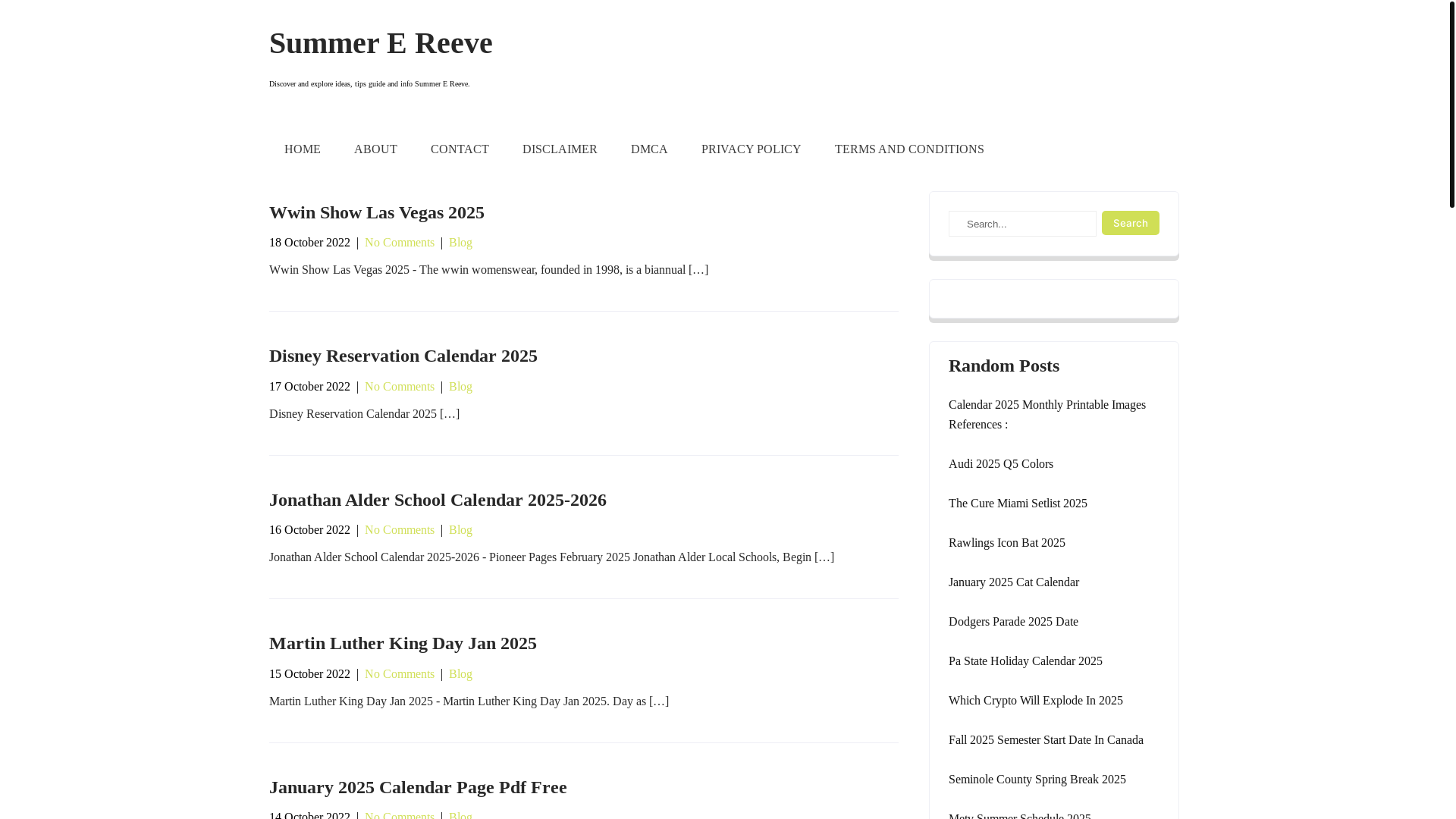 website screenshot of https://summerereeve.pages.dev/