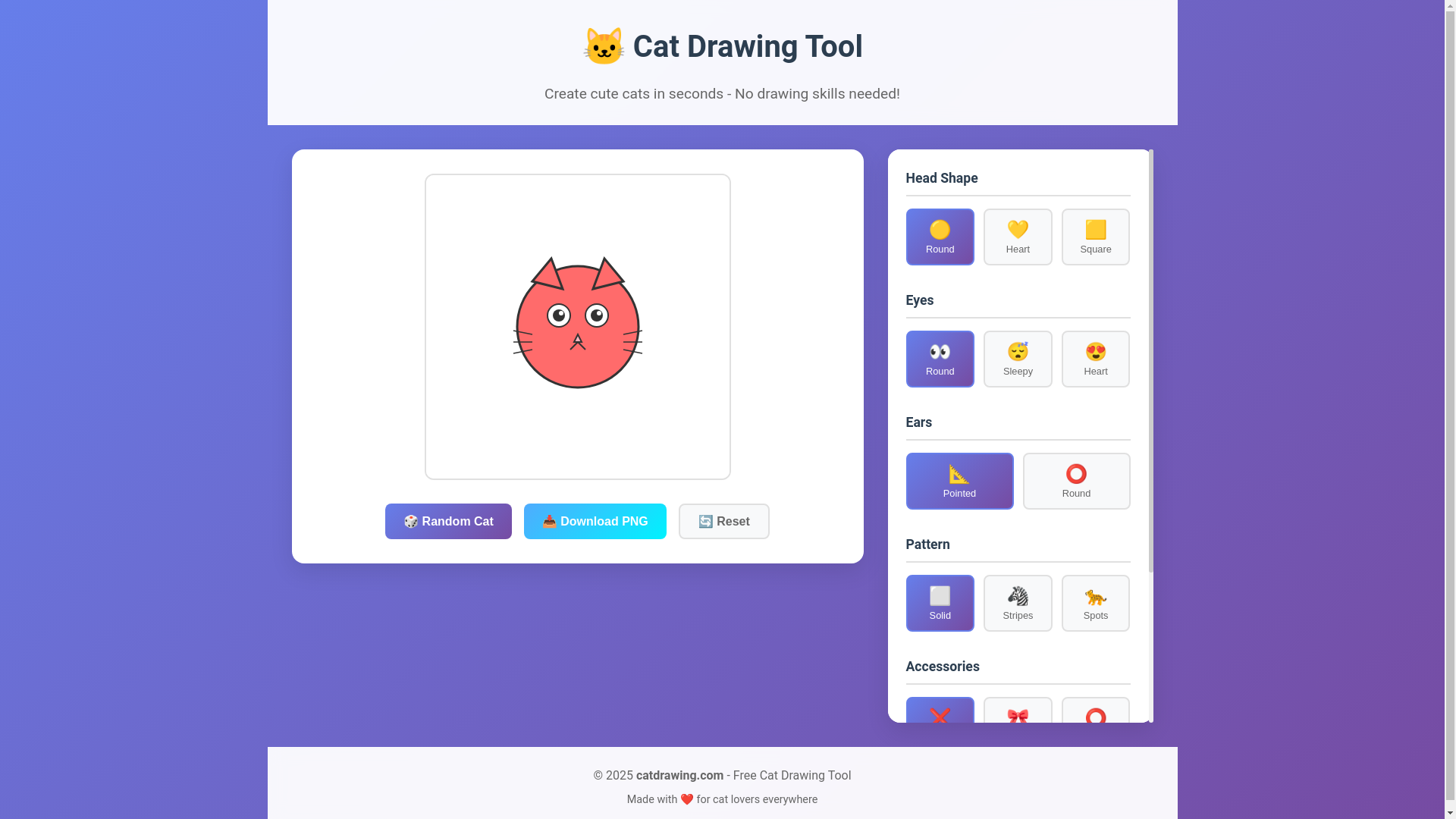 website screenshot of https://catdrawing.pages.dev/