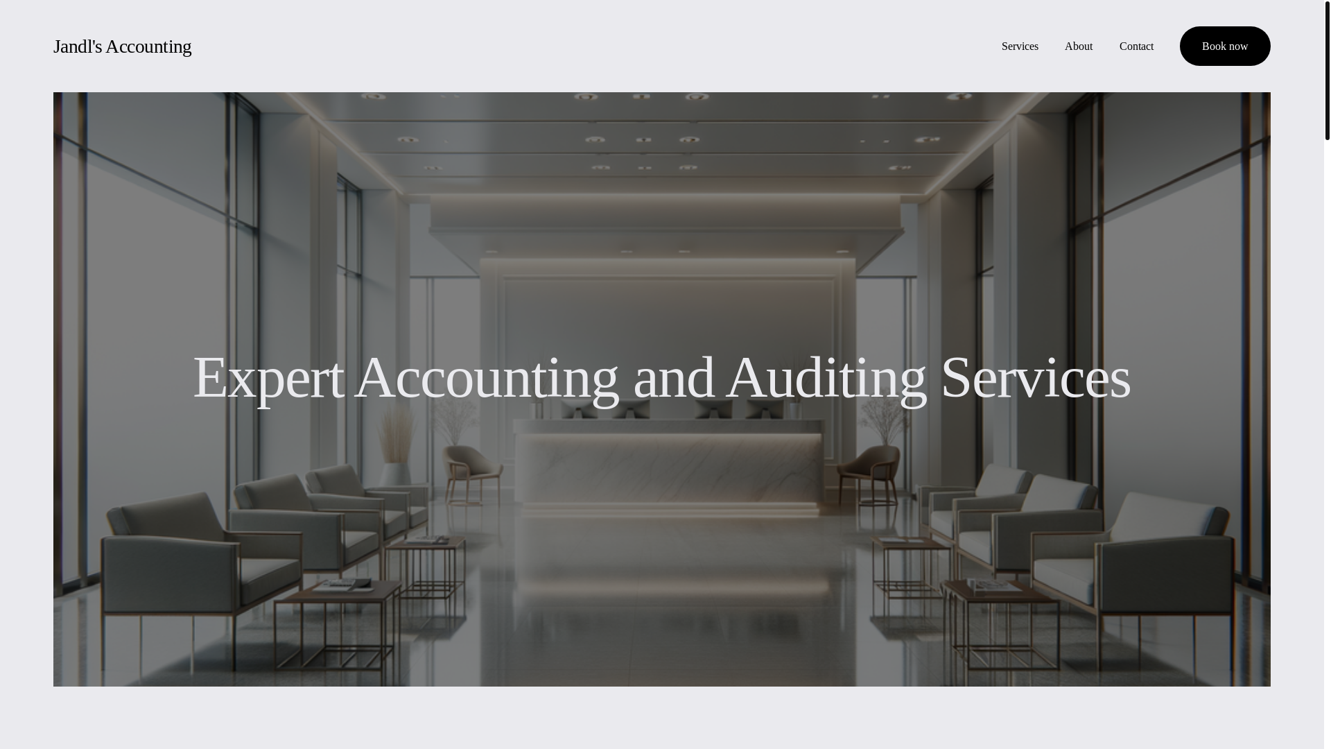 website screenshot of https://jandlsaccounting.com/