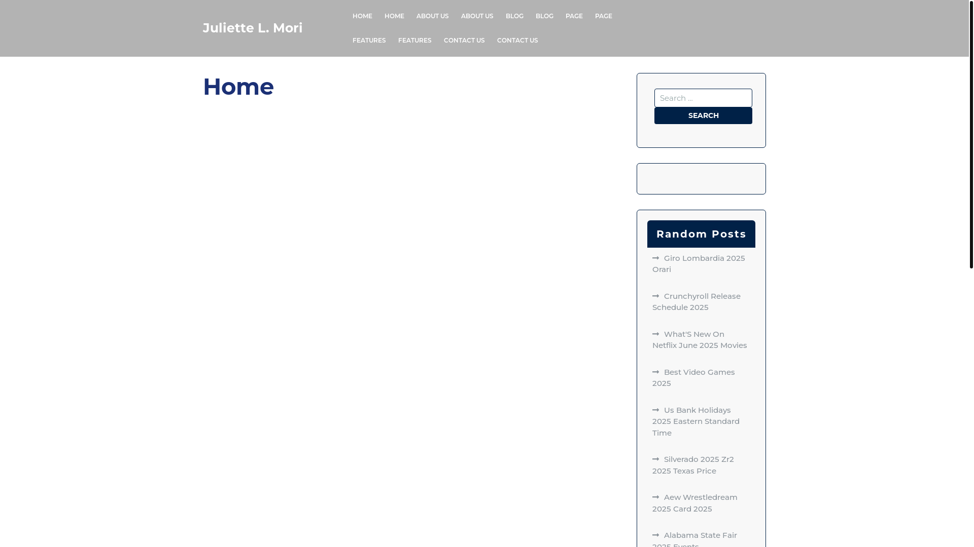 website screenshot of https://juliettelmori.pages.dev/