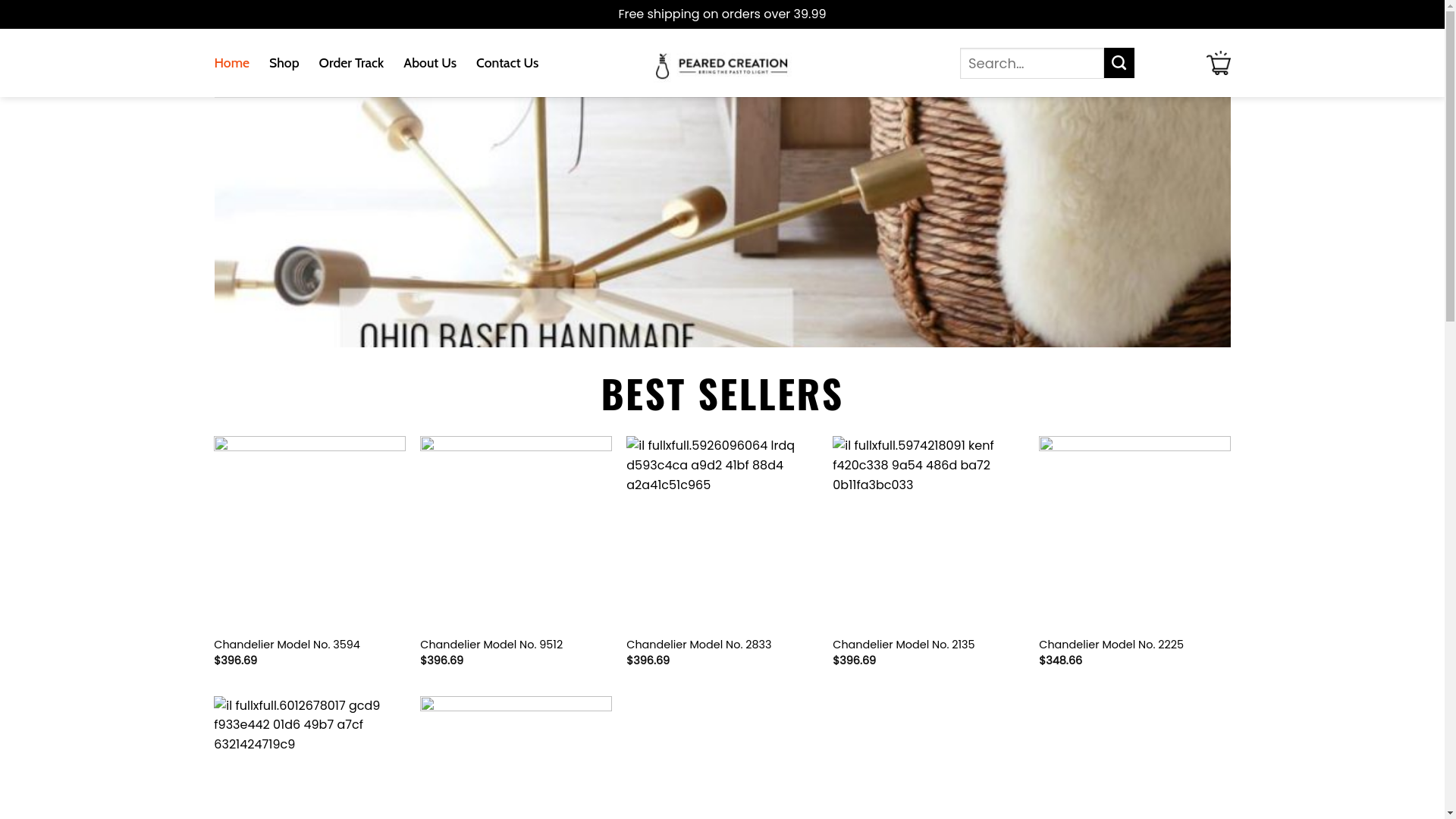 website screenshot of https://pearedcreationois-us.shop/