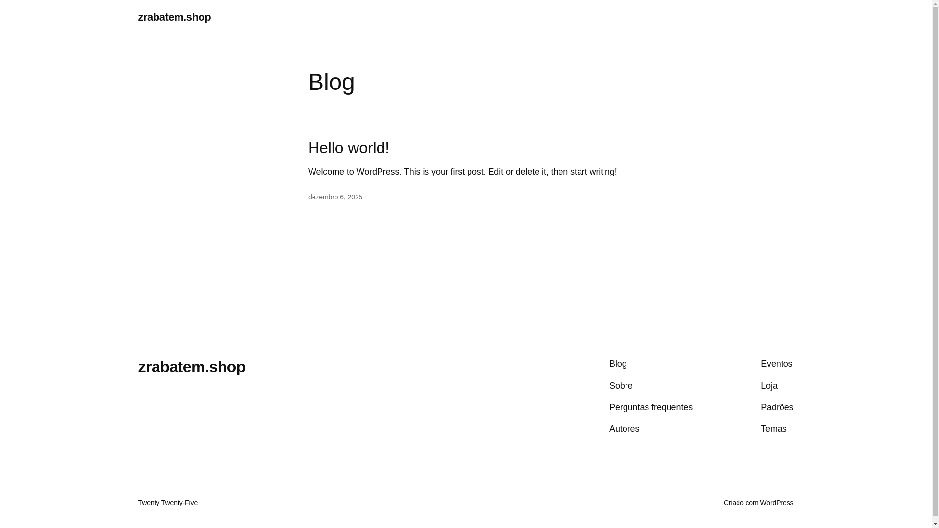 website screenshot of https://zrabatem.shop/