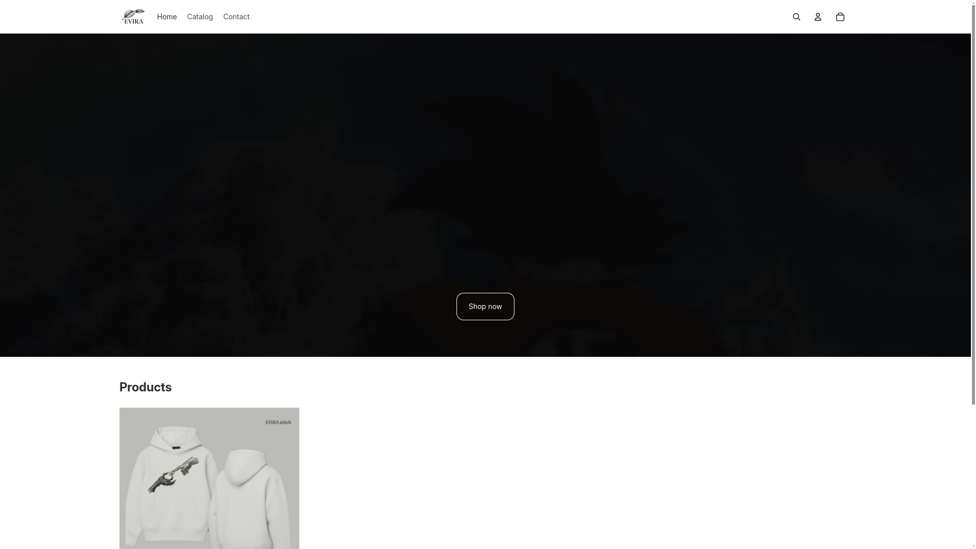 website screenshot of https://evirastitch.com/
