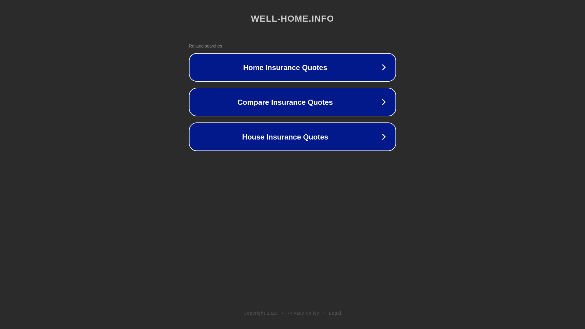 website screenshot of https://well-home.info/
