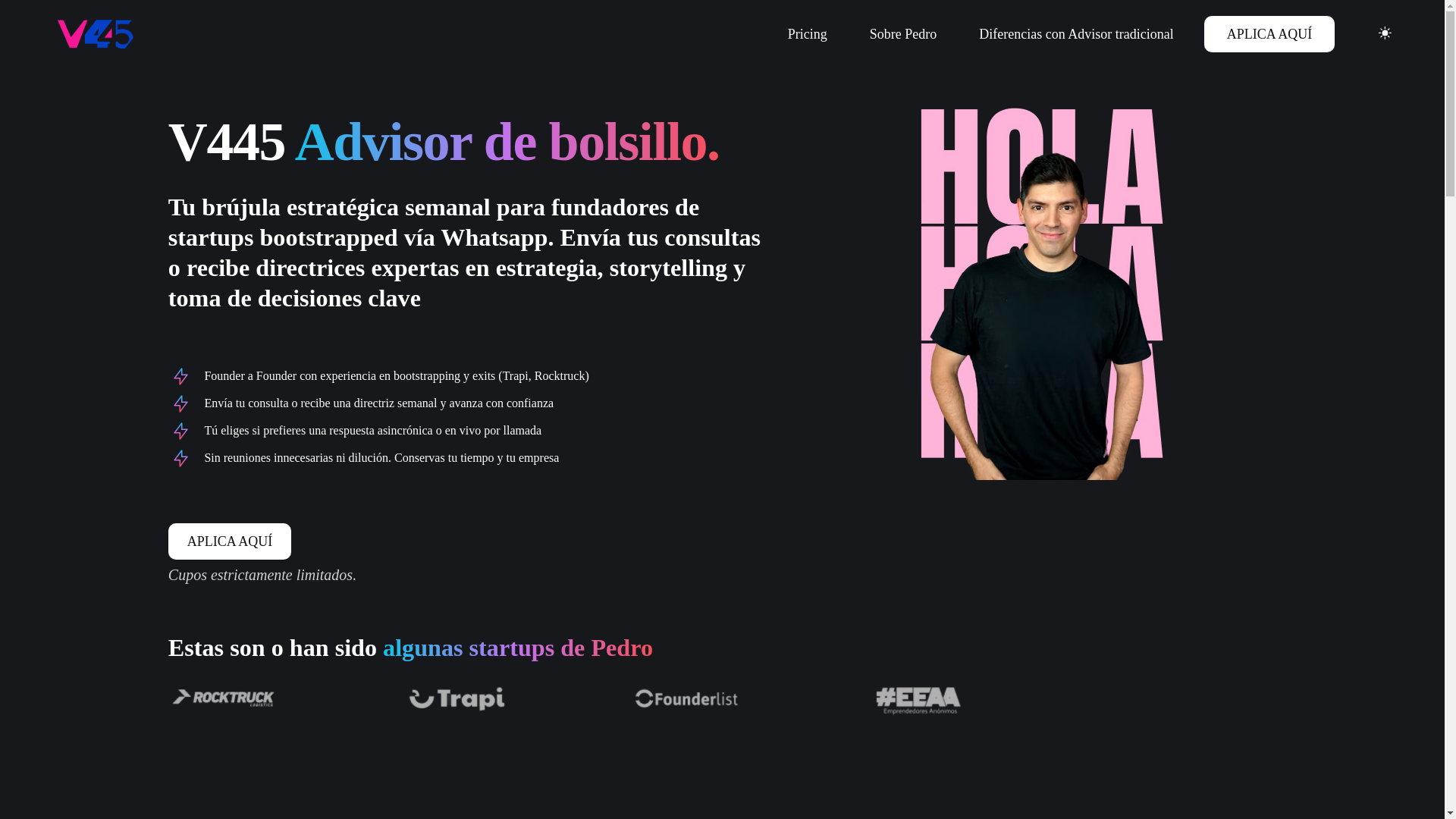 website screenshot of https://venture445-bullet.pages.dev/
