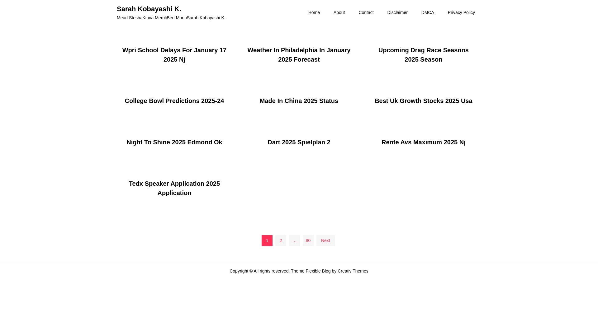 website screenshot of https://sarahkobayashik.pages.dev/