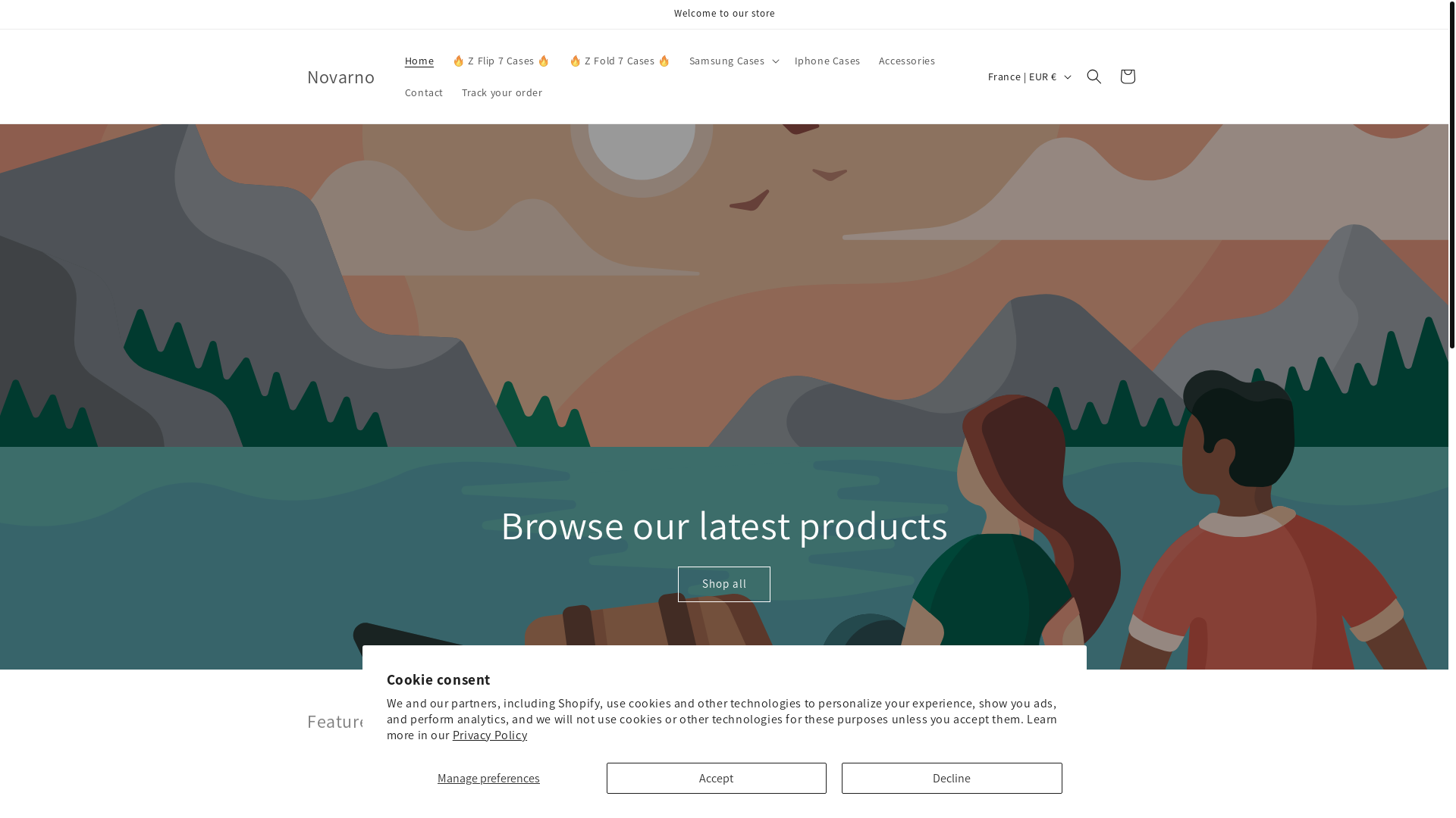 website screenshot of https://novarno.com/