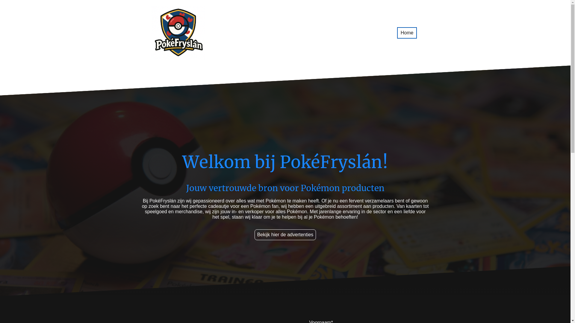 website screenshot of https://tcgfryslan.nl/