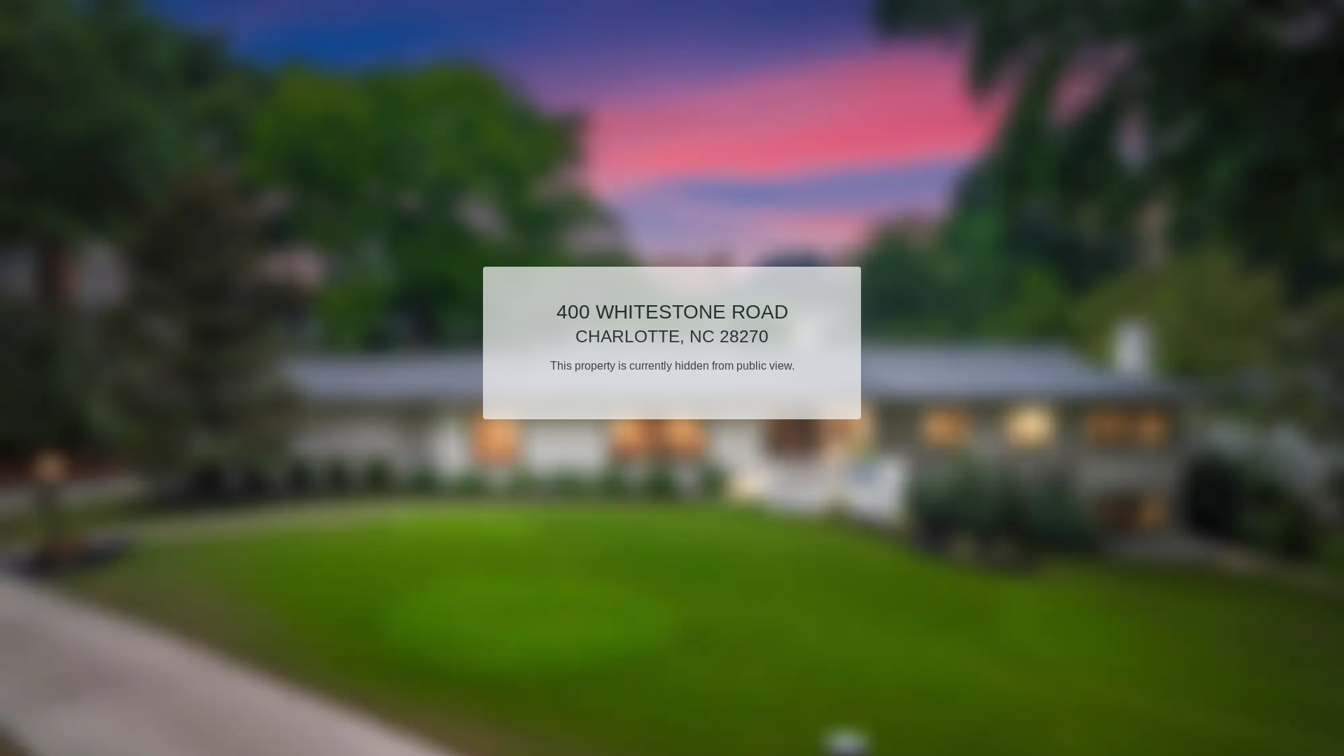 website screenshot of https://400whitestone.com/