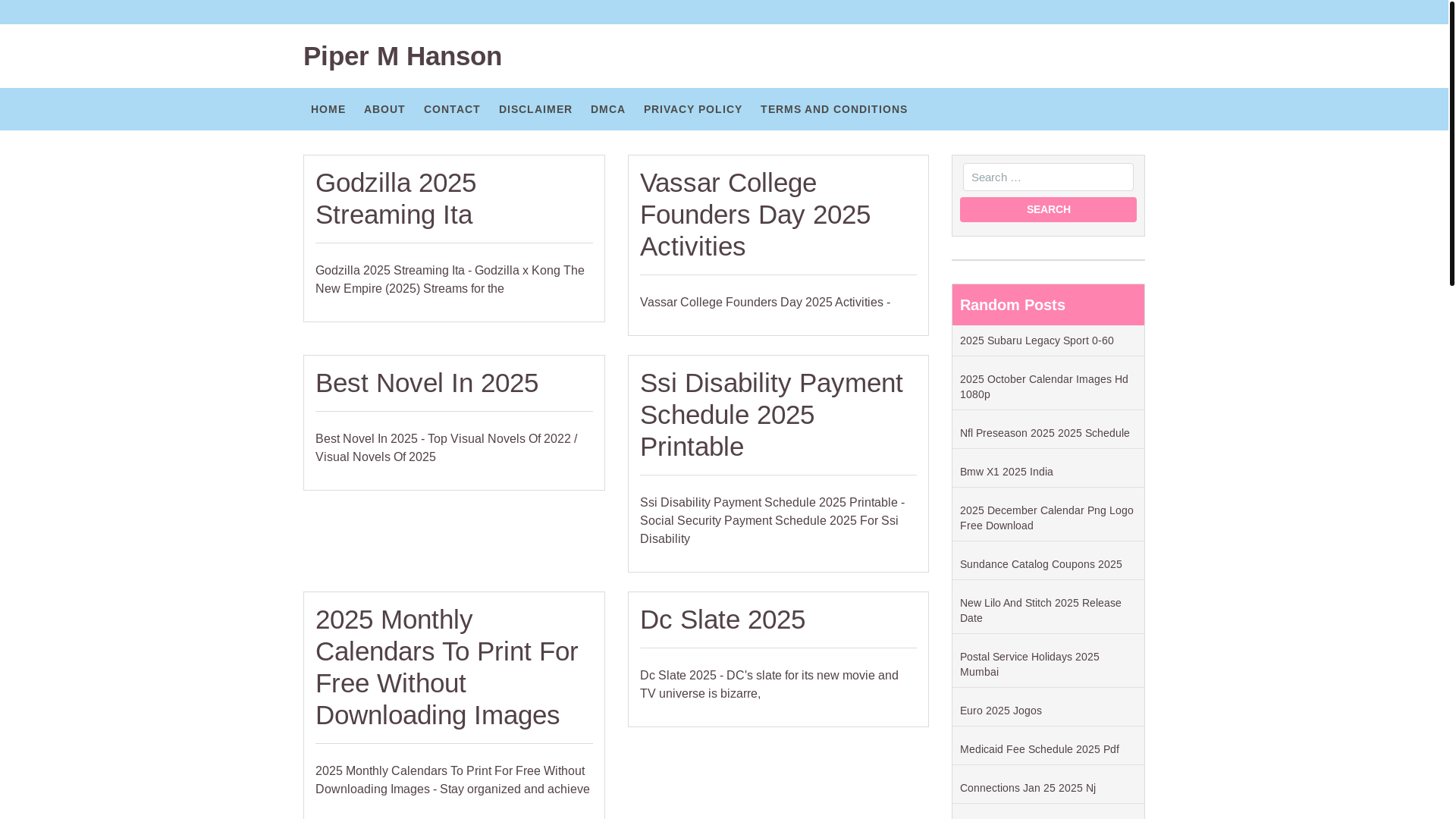 website screenshot of https://pipermhanson.pages.dev/
