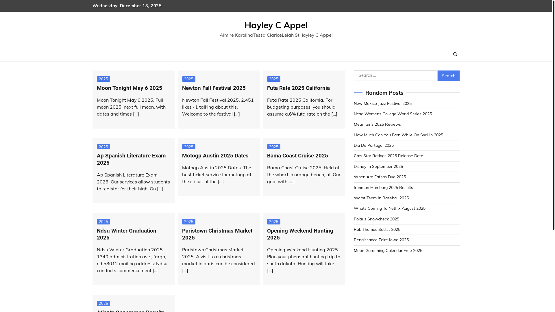 website screenshot of https://hayleycappel.pages.dev/