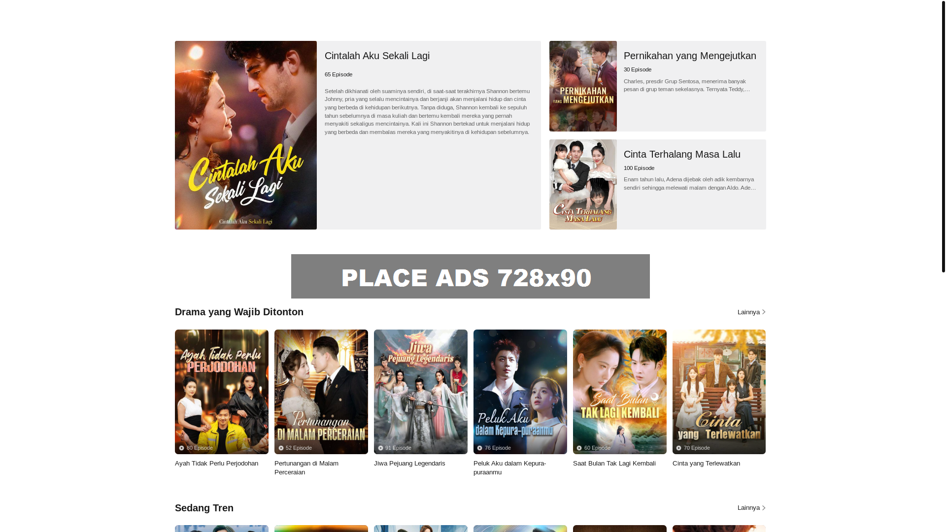 website screenshot of https://dracinindo.com/