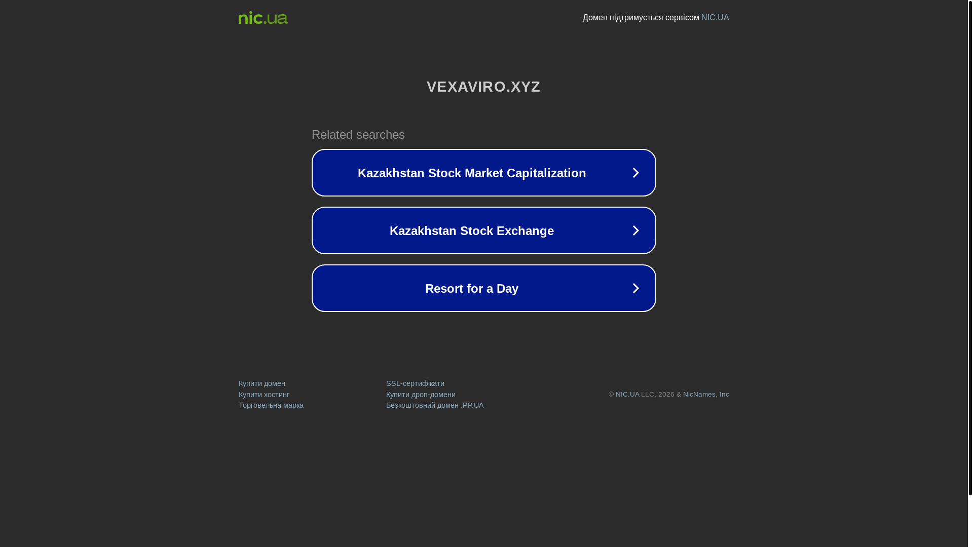 website screenshot of https://vexaviro.xyz/