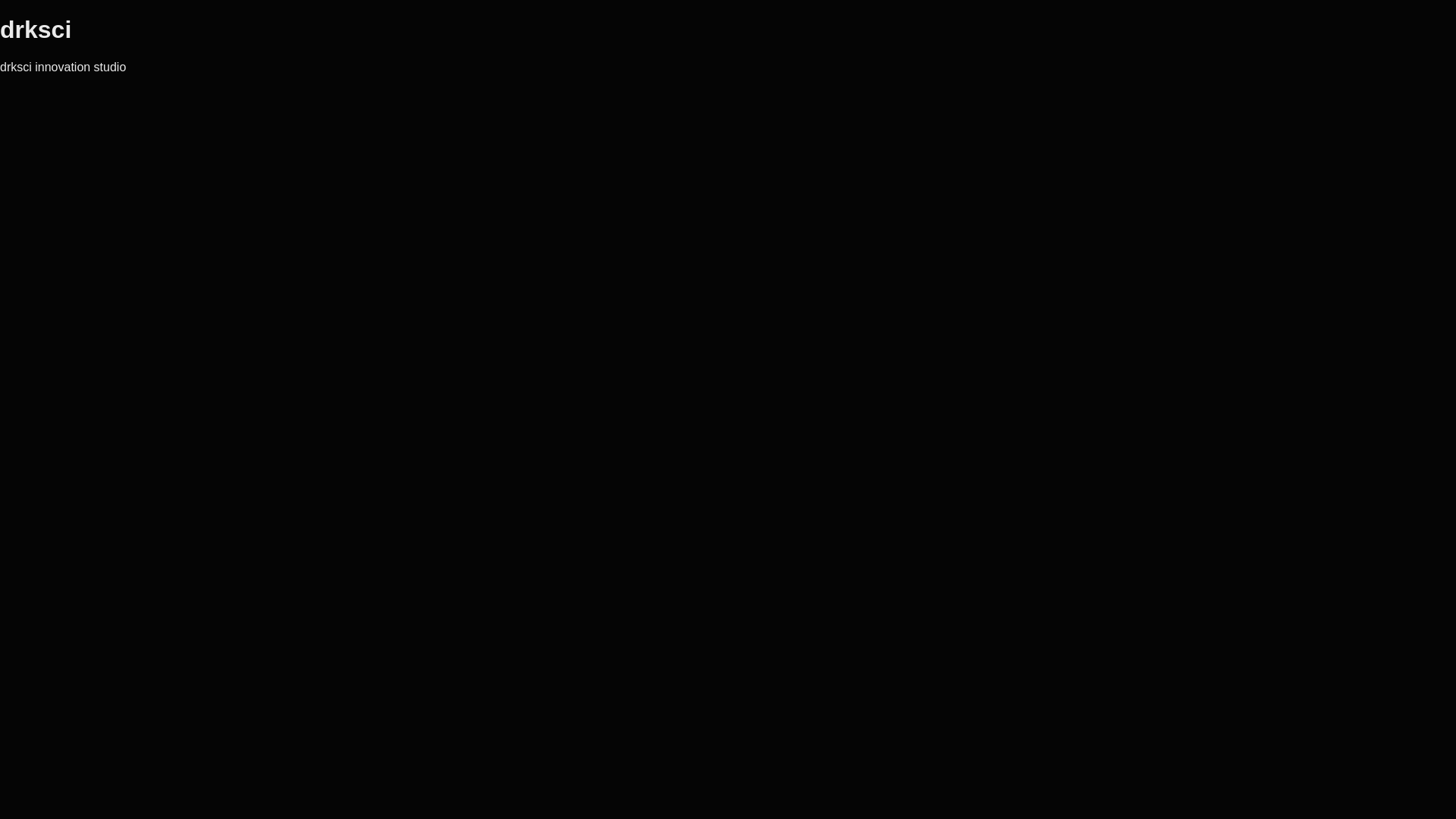 website screenshot of https://drksci-landing.pages.dev/