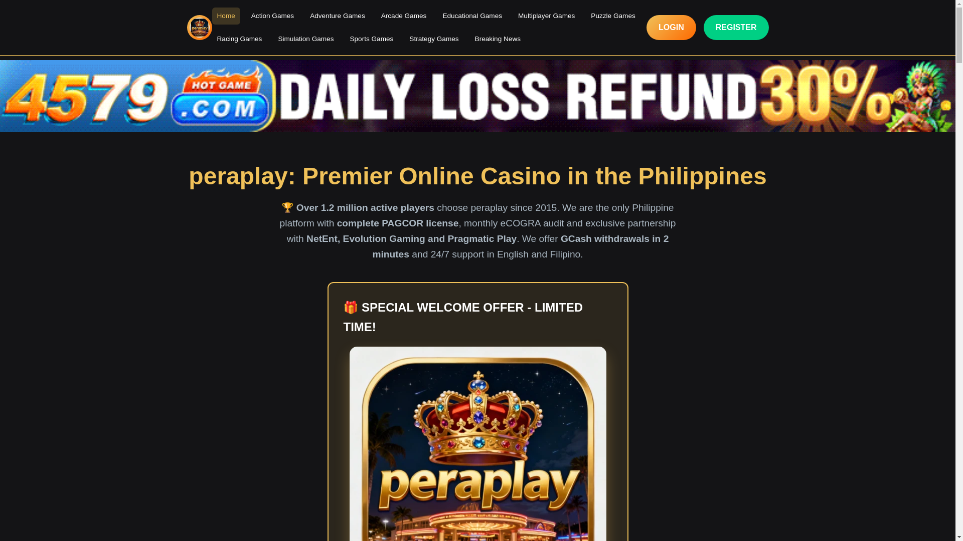 website screenshot of https://peraplayfishing.com/