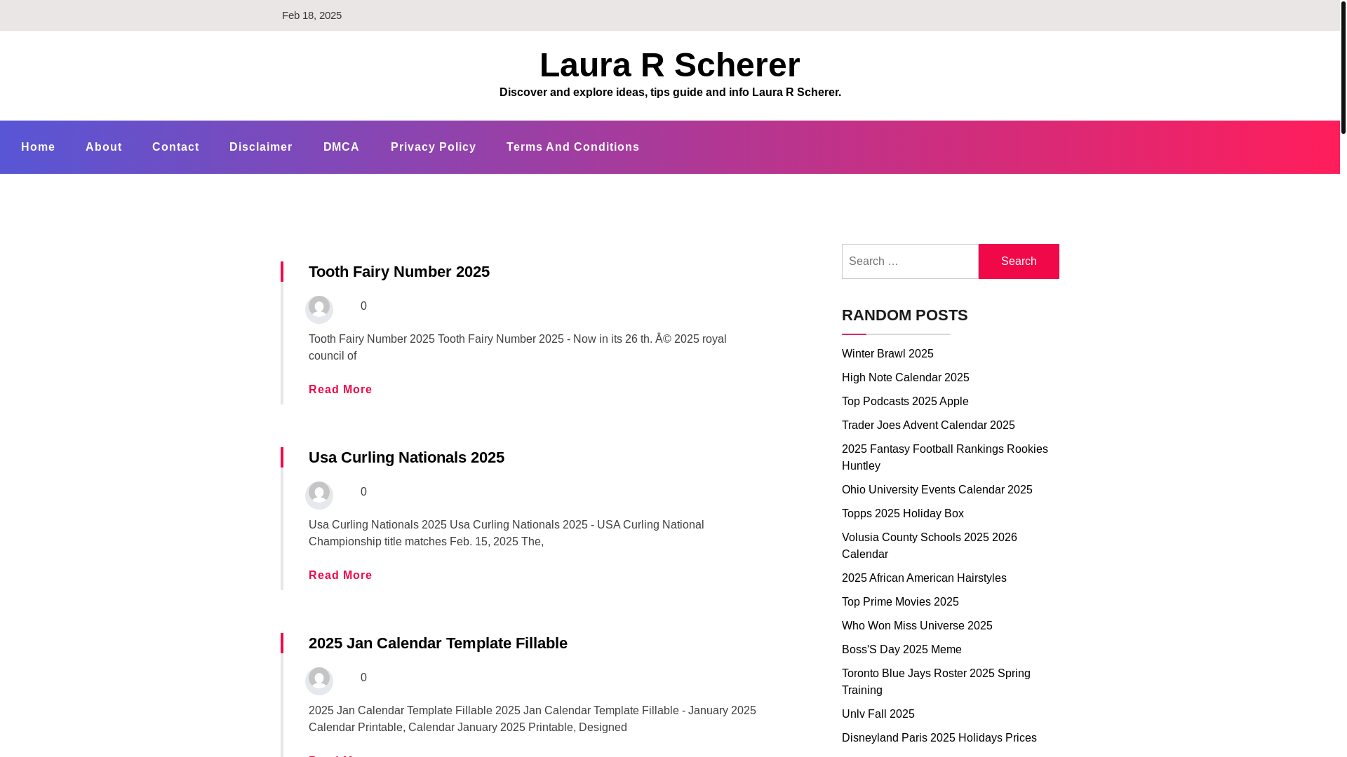 website screenshot of https://laurarschererj.pages.dev/