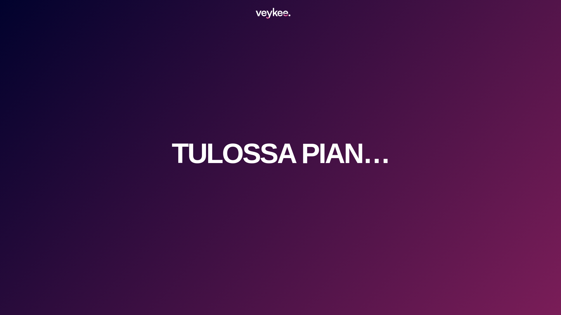 website screenshot of https://veykee.fi/