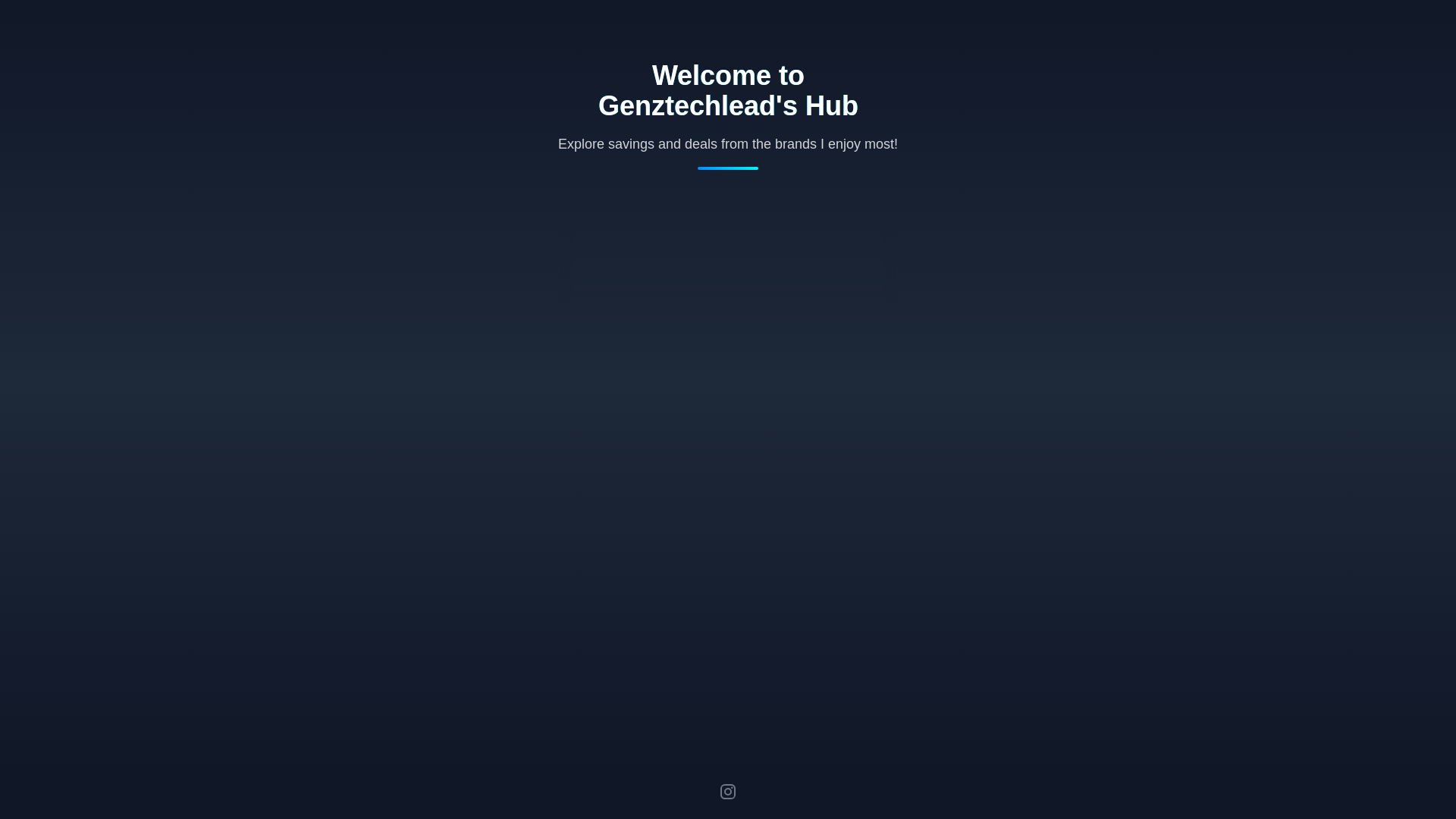 website screenshot of https://genztechlead.space/