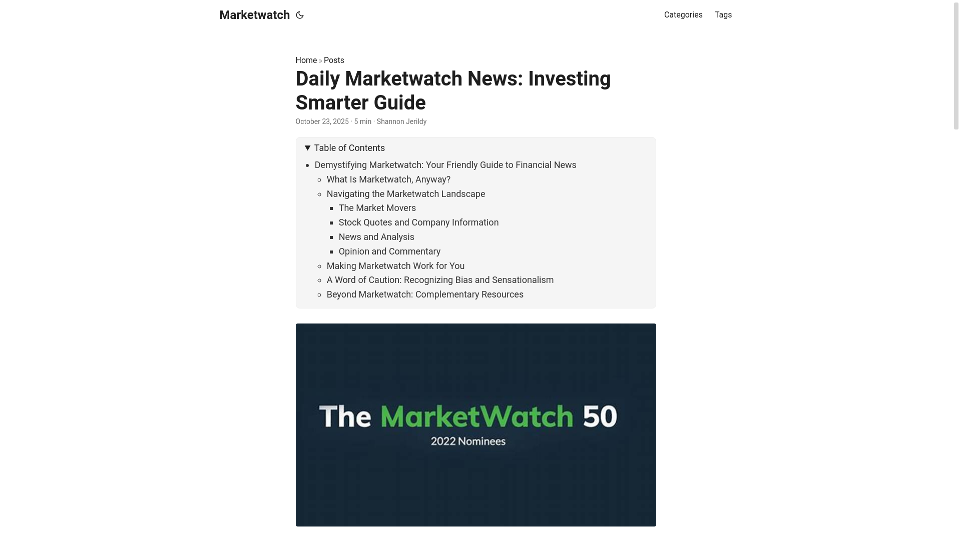 website screenshot of https://marketwatch3.pages.dev/
