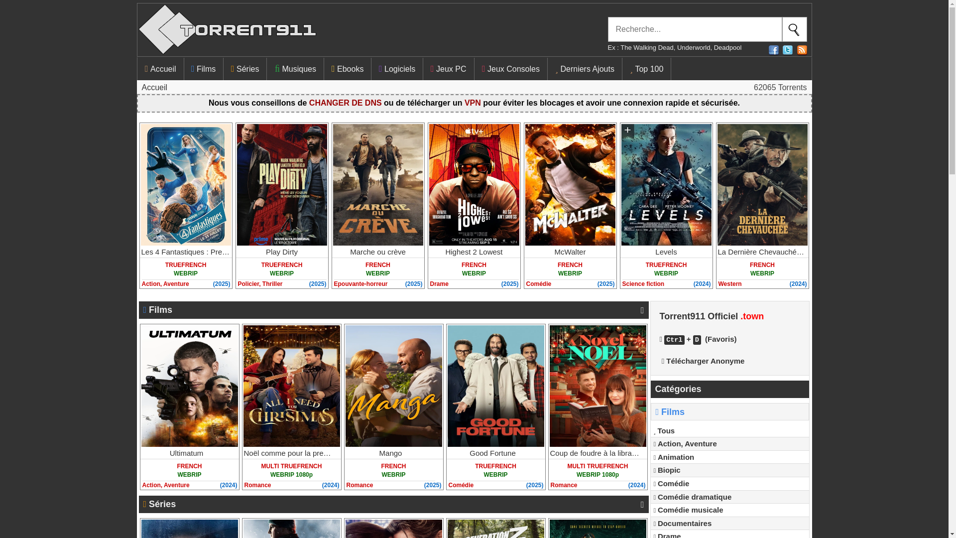 website screenshot of https://torrent911-proxy.site/