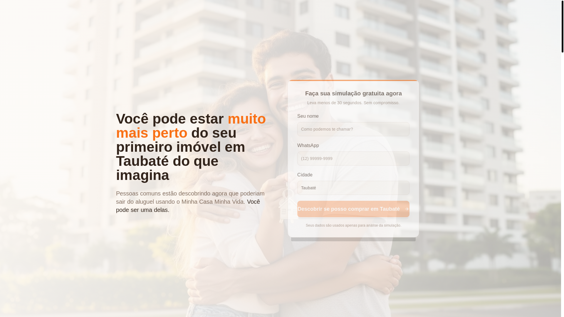 website screenshot of https://minhacasaminhavidataubate.com.br/