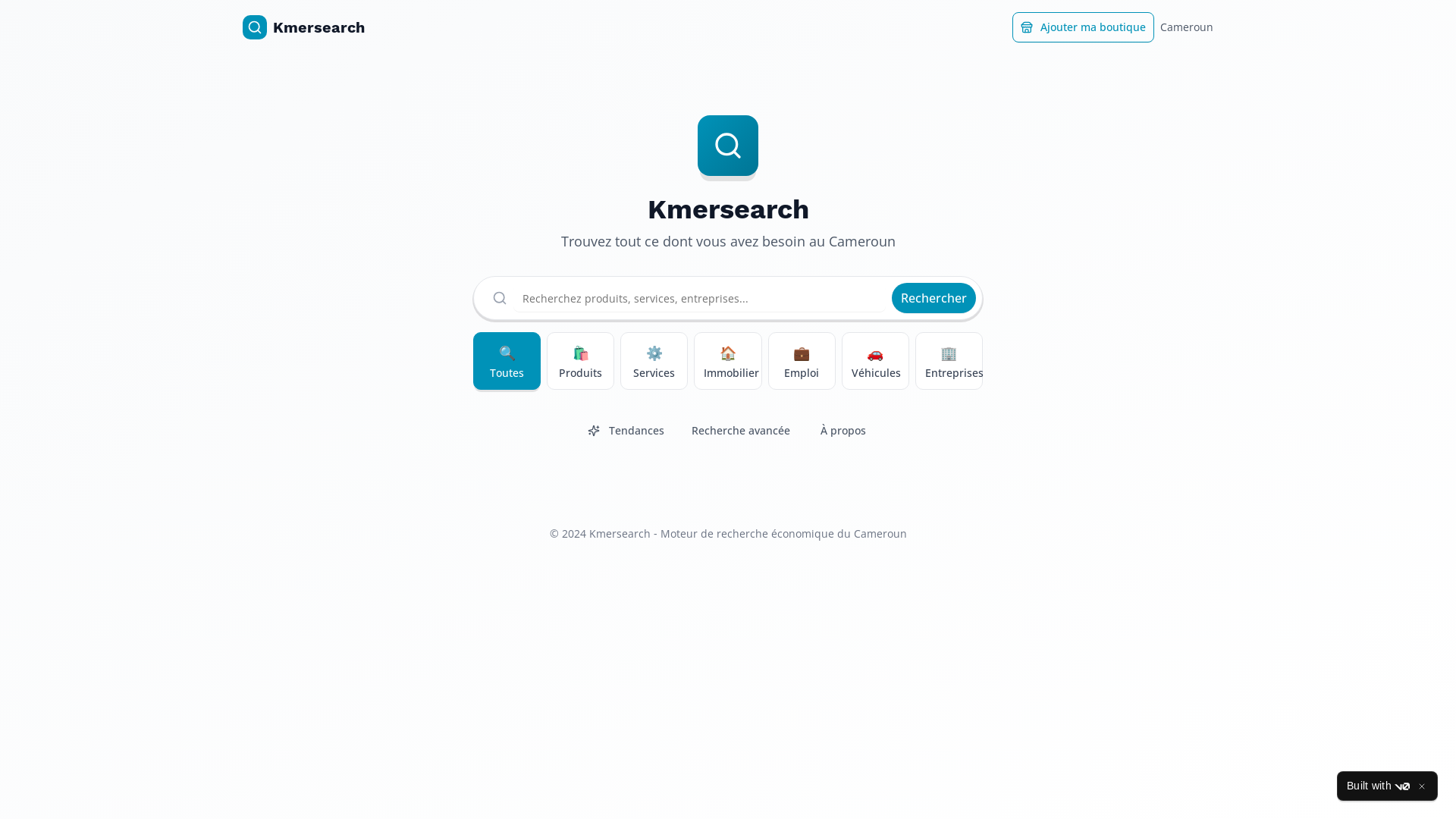 website screenshot of https://kmersearch.com/