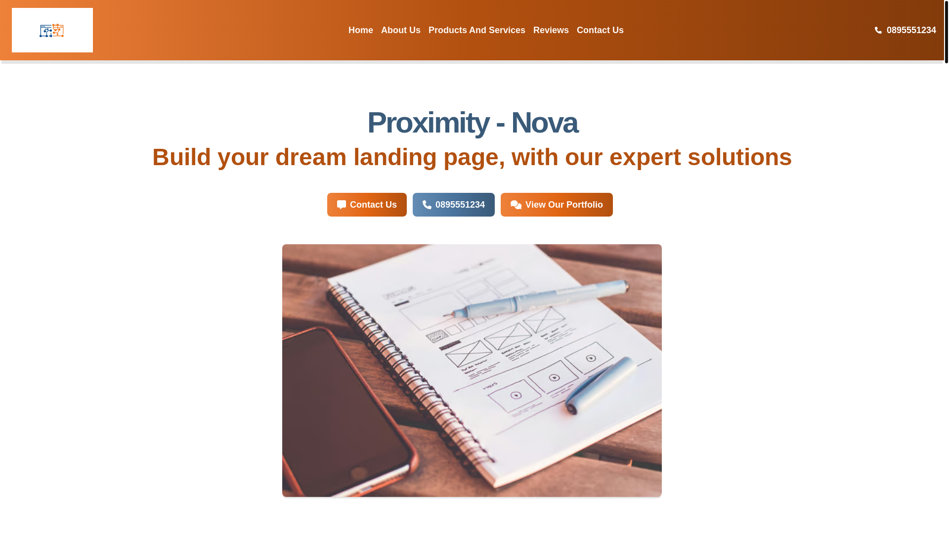 website screenshot of https://proximity-nova.pages.dev/