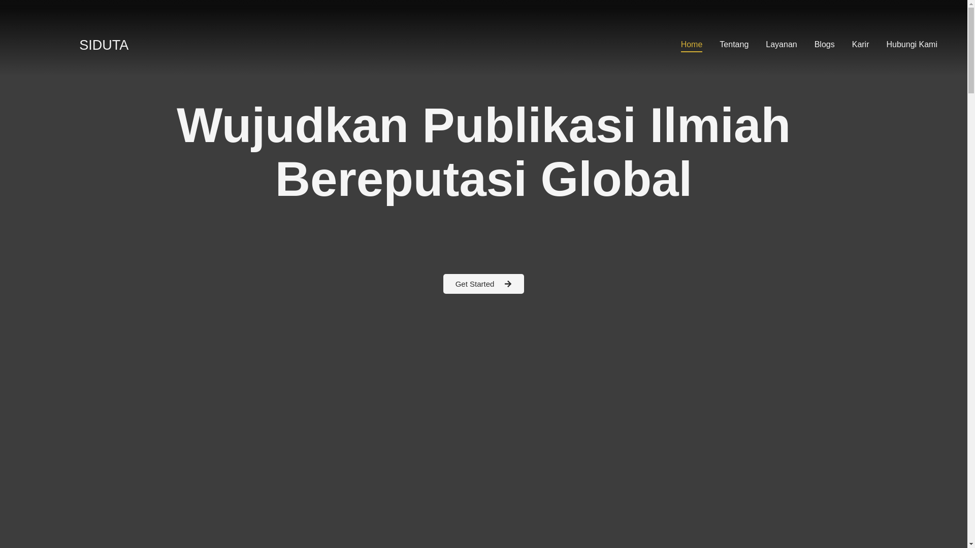website screenshot of https://sinergiduniautama.com/