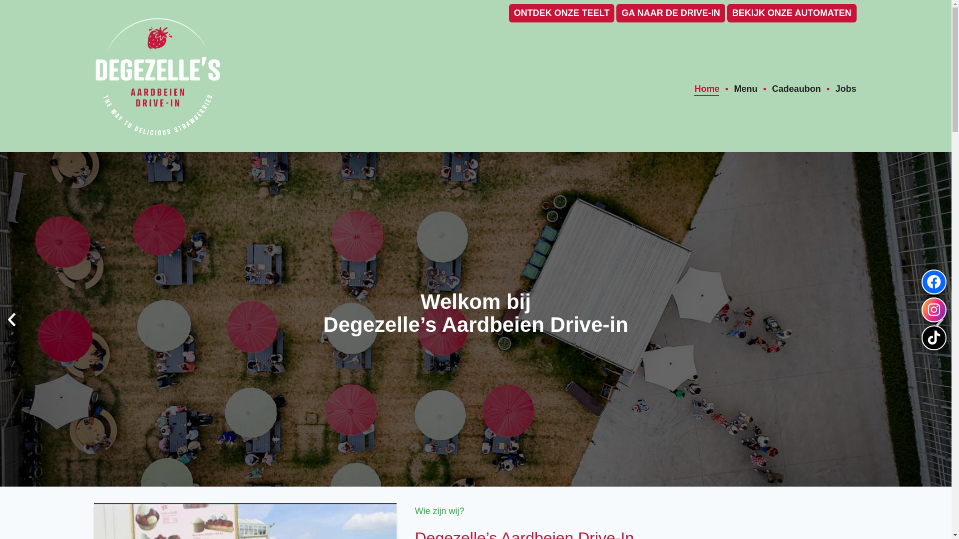 website screenshot of https://aardbeiendriveintielt.be/