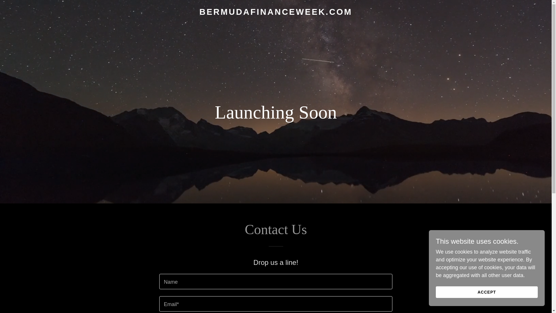 website screenshot of https://bermudafinanceweek.com/
