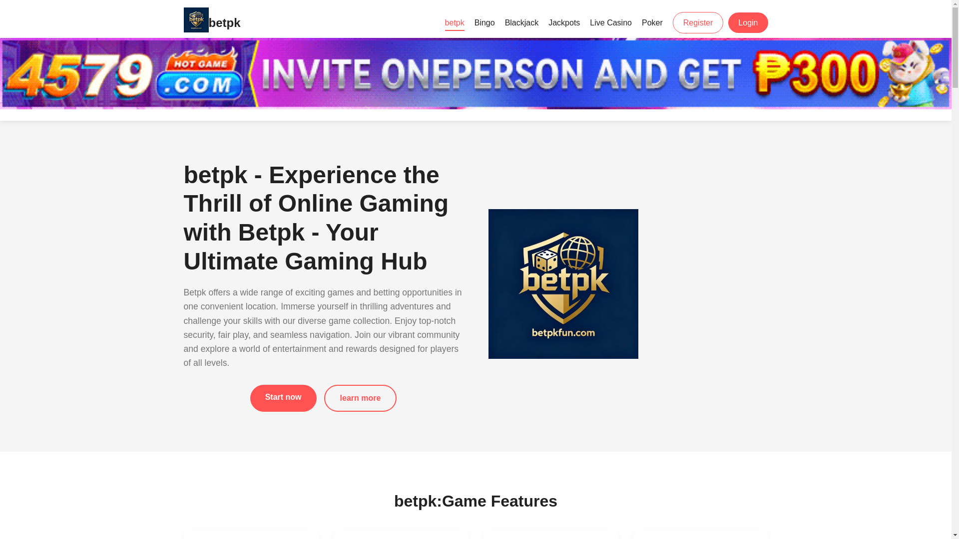 website screenshot of https://betpkfun.com/