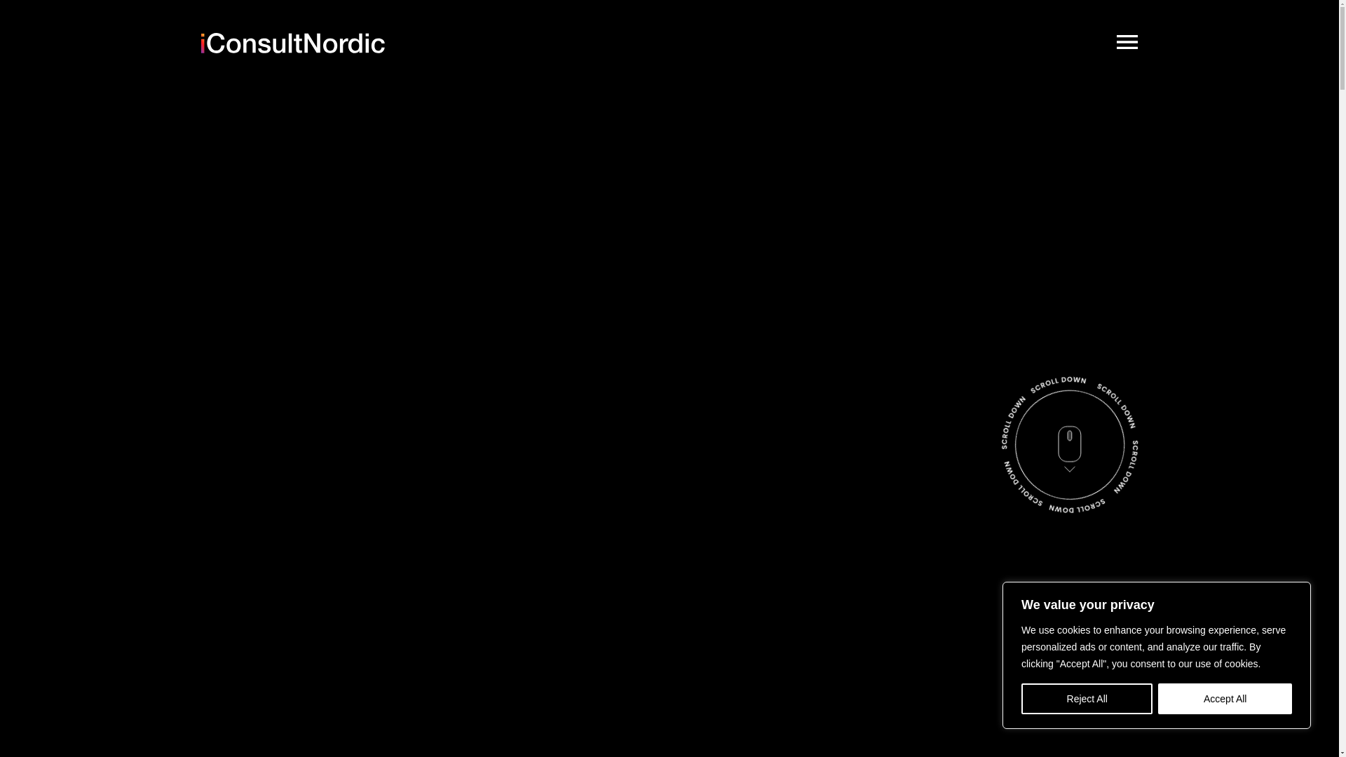 website screenshot of https://hiconsultnordics.com/