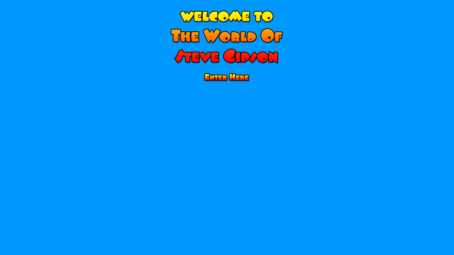website screenshot of https://stevegipson.pages.dev/