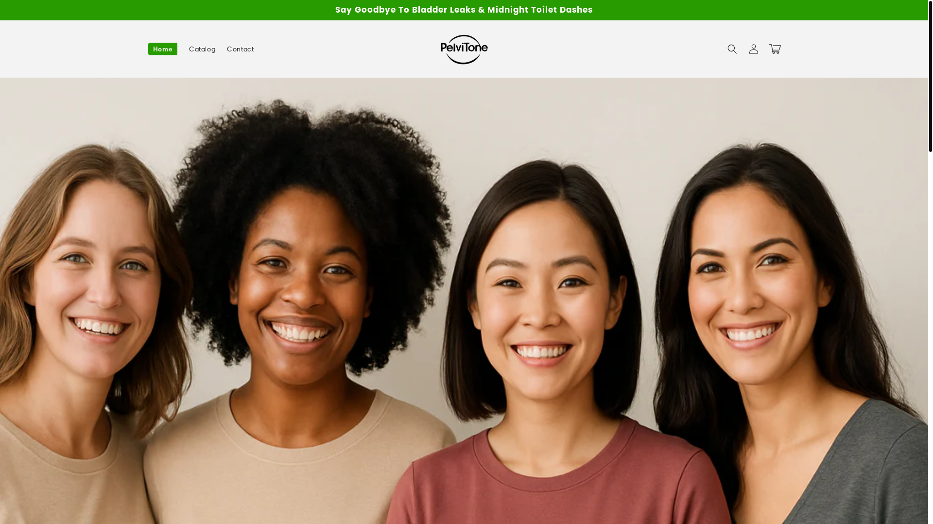 website screenshot of https://buypelvitone.us/