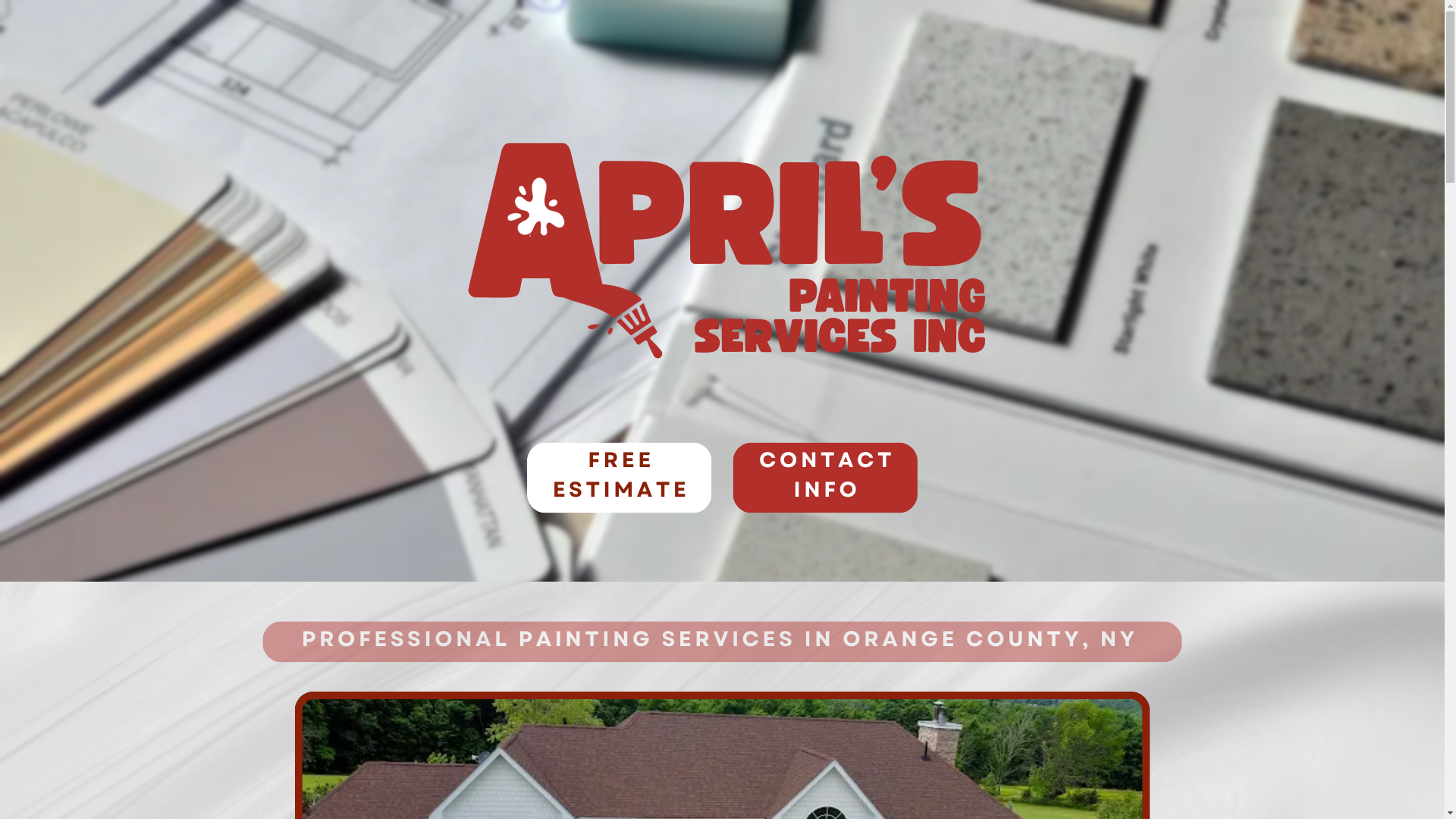 website screenshot of https://aprilspaintinginc.com/