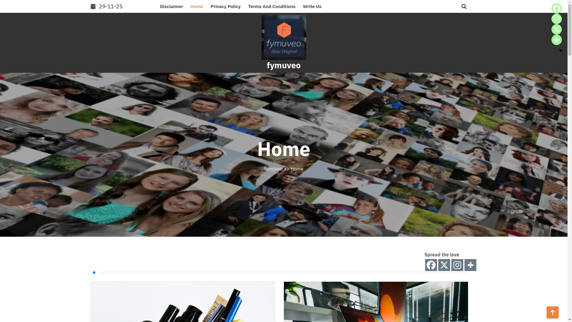 website screenshot of https://fymuveo.com/