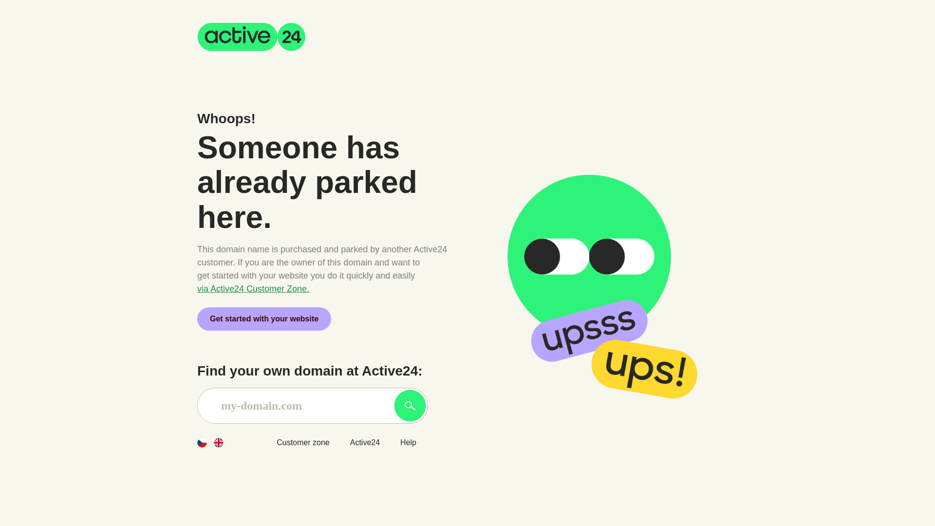 website screenshot of https://pinkavova.cz/
