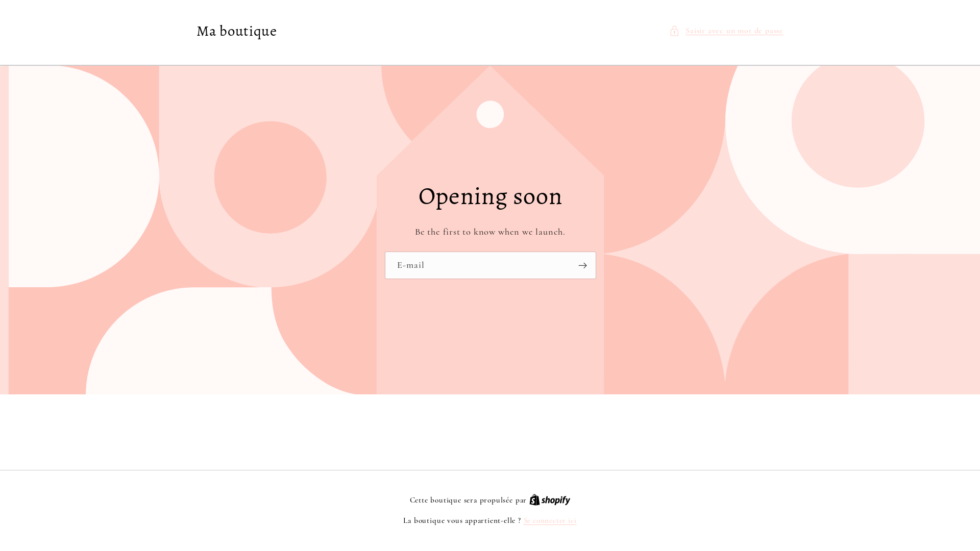 website screenshot of https://madamejcollection.com/